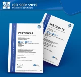 Erneut nach DIN EN ISO 9001:2015 zertifiziert